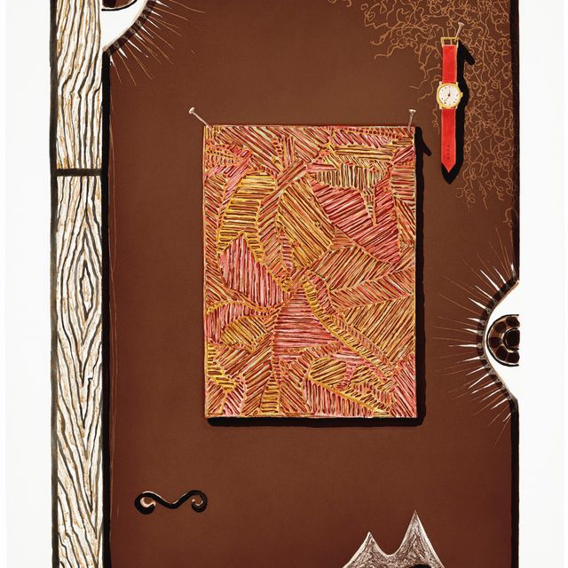 Jasper Johns — Циферблат с часами