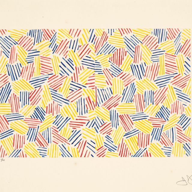 Jasper Johns — Без названия I (ULAE 171)