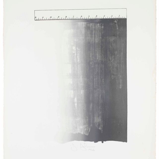 Jasper Johns — Линейка