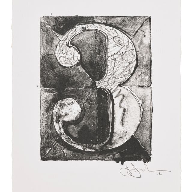 Jasper Johns — 3, от 0 до 9