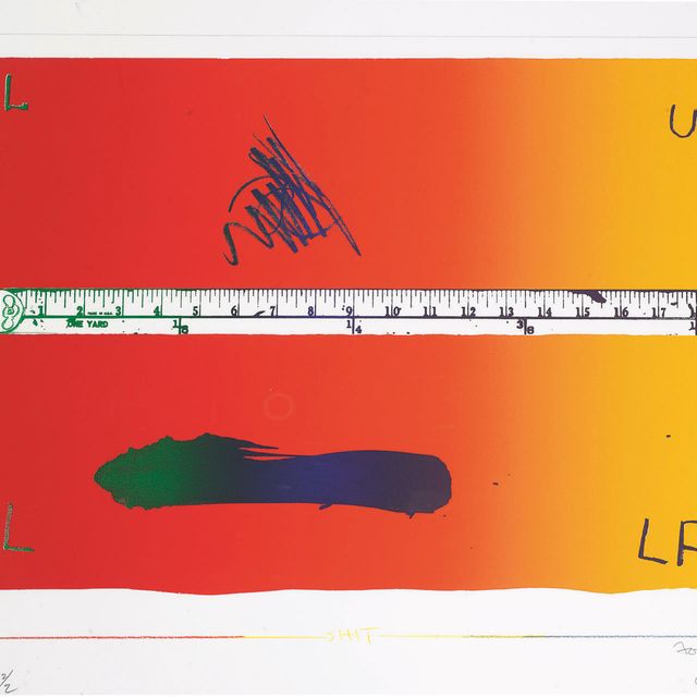 Jasper Johns — Без названия (ULAE 100)