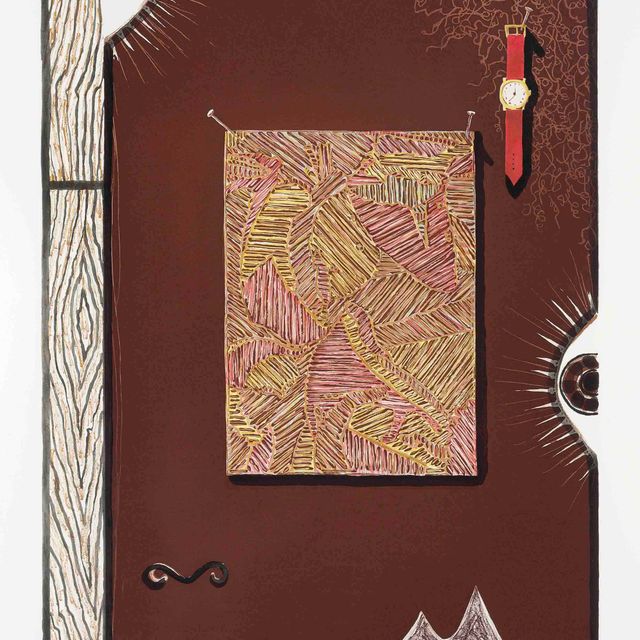 Jasper Johns — Циферблат с часами