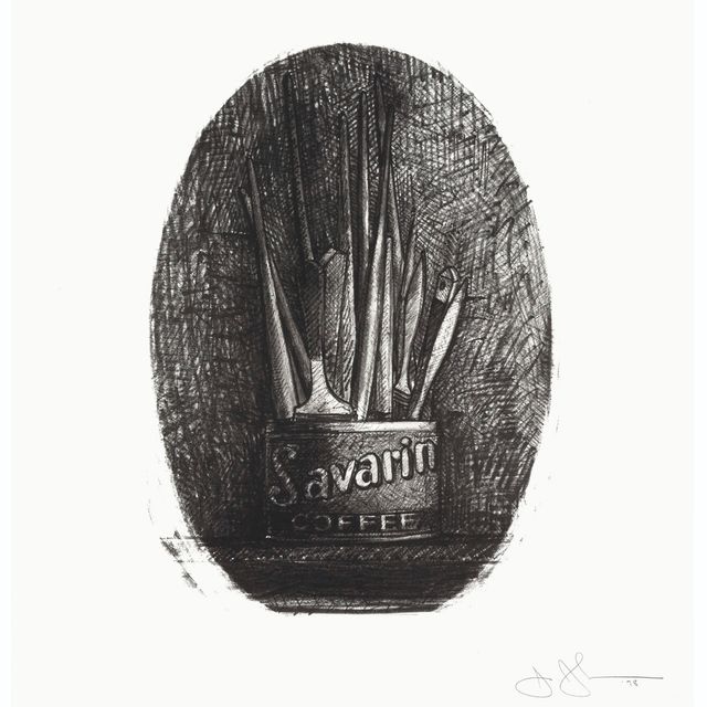 Jasper Johns — Саварин 4 (овальный)