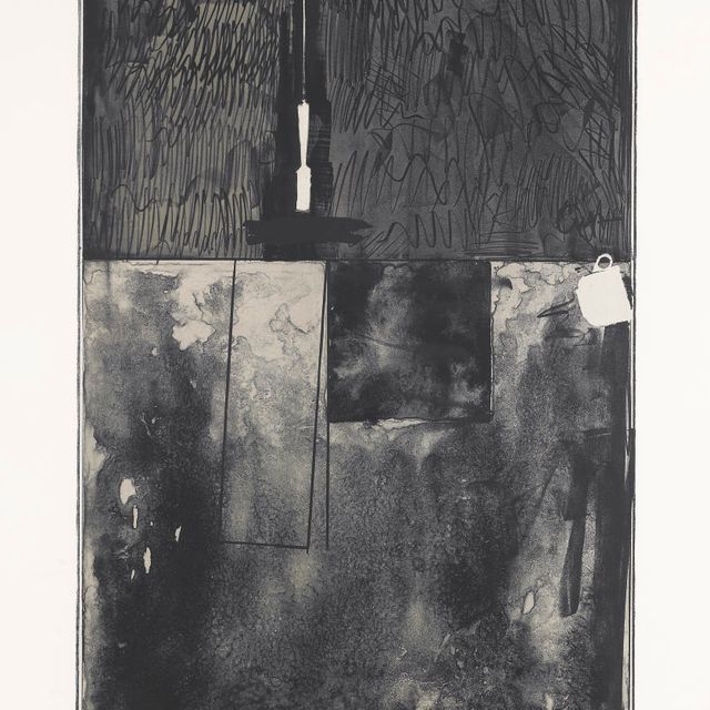 Jasper Johns — Зона, Черный штат (ULAE 106)
