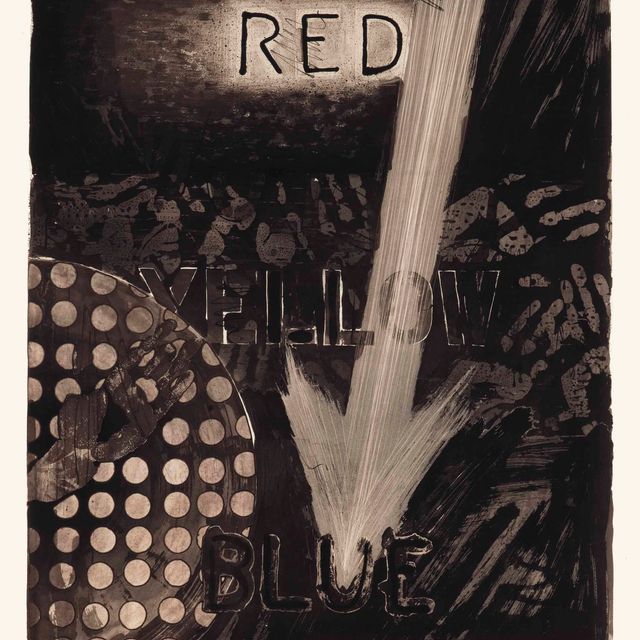 Jasper Johns — Без названия (красный)