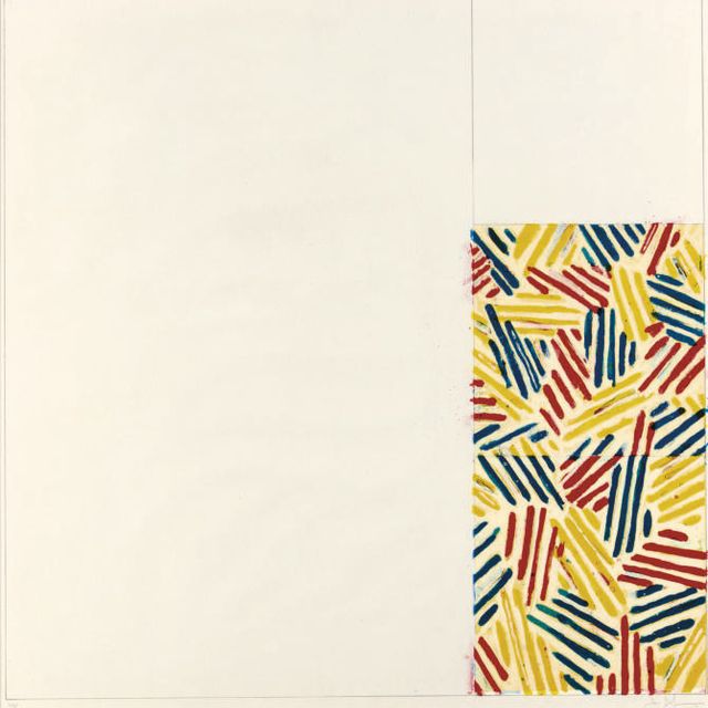 Jasper Johns — №4, из 6 литографий (после "БЕЗ НАЗВАНИЯ 1975") (ULAE 177)