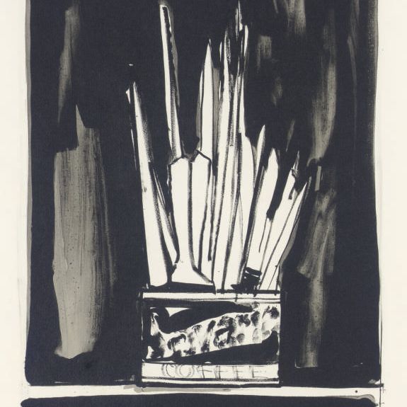 Jasper Johns — Саварин 2 (для стирки и выстирывания) (ULAE 192)