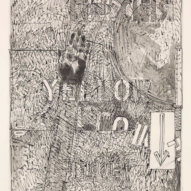 Jasper Johns — Лэндс-Энд II (ULAE 205)