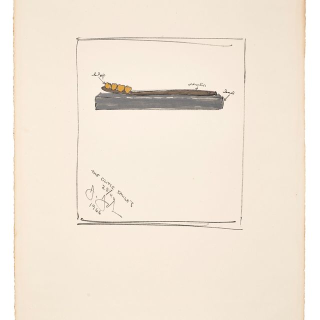 Jasper Johns — Критик улыбается