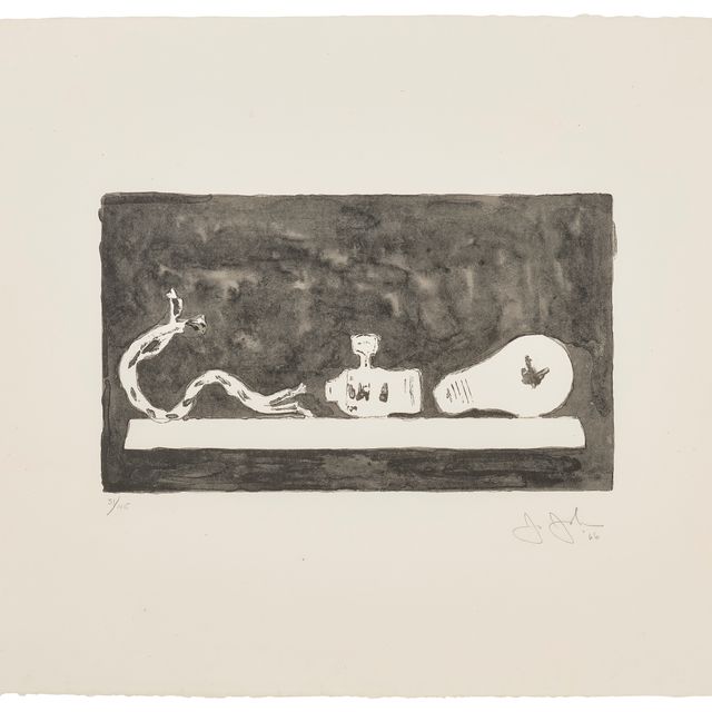 Jasper Johns — лампочка