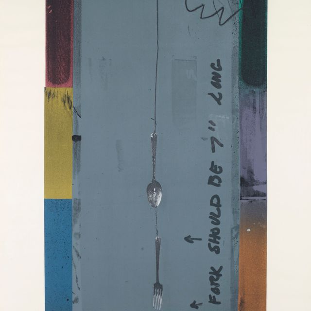 Jasper Johns — Фрагмент экрана