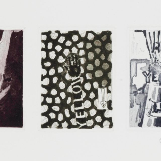 Jasper Johns — Без названия (ULAE 217)