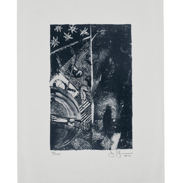 Jasper Johns — Лето (синее)