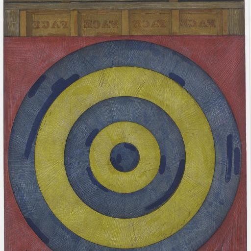 Jasper Johns — Мишень с четырьмя гранями (ULAE 203)