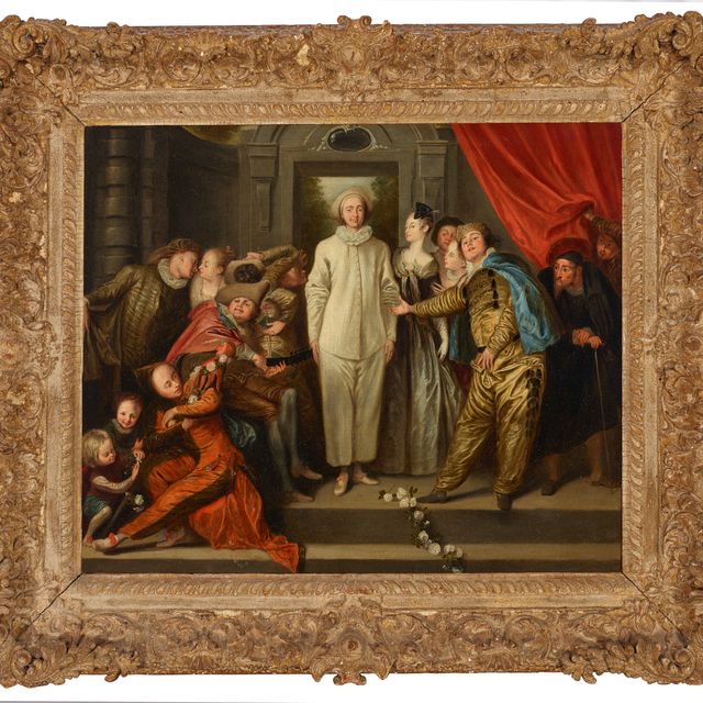 Jean Antoine Watteau — Итальянские комедианты