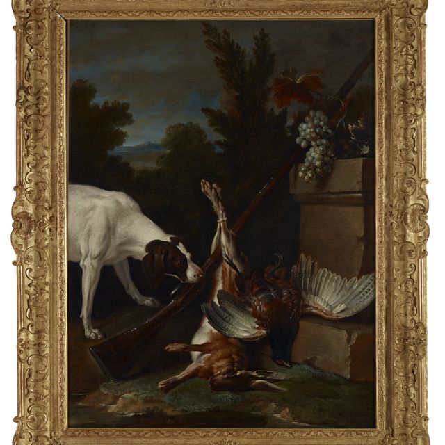Jean Baptiste Oudry — Английский указатель и охотничий трофей