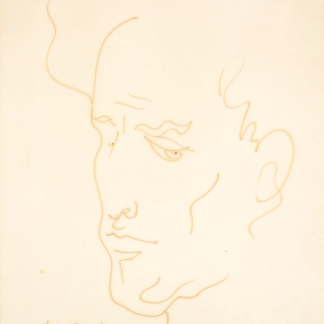 Jean Cocteau — Автопортрет