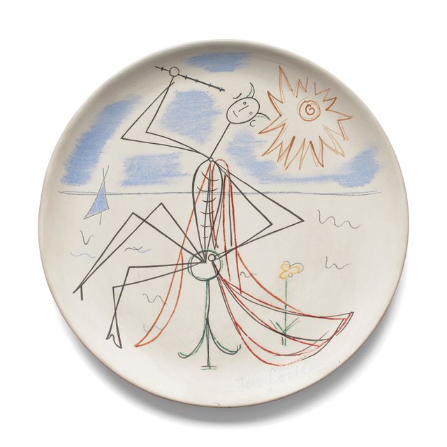 Jean Cocteau — Фавн из рубана (A.G. 53)