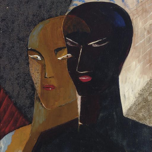 Jean Crotti — ДВЕ ГОЛОВЫ