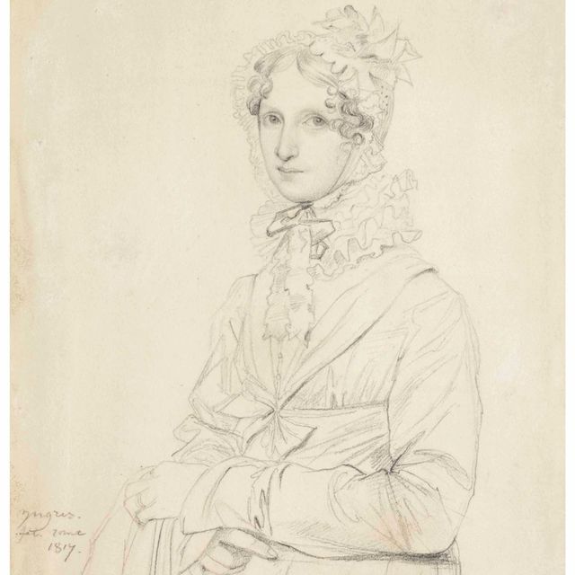 Jean Dominique Ingres — Луиза София Энриетта Катарина Риттер (фрейлейн Риттер)