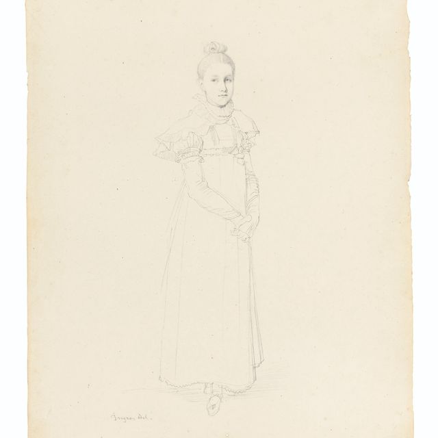 Jean Dominique Ingres — Портрет принцессы Луизы Мюрат