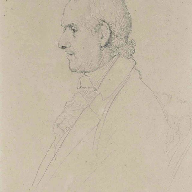 Jean Dominique Ingres — Портрет Либорио Бартолини