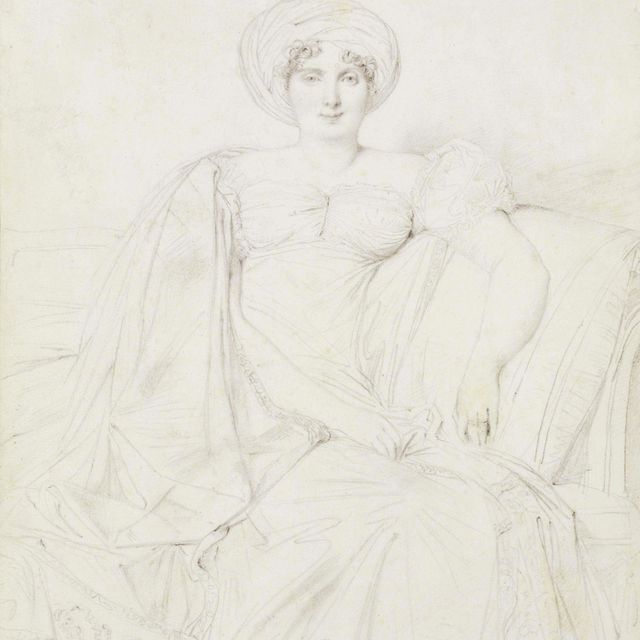 Jean Dominique Ingres — Портрет юной женщины, молодой леди Литтон