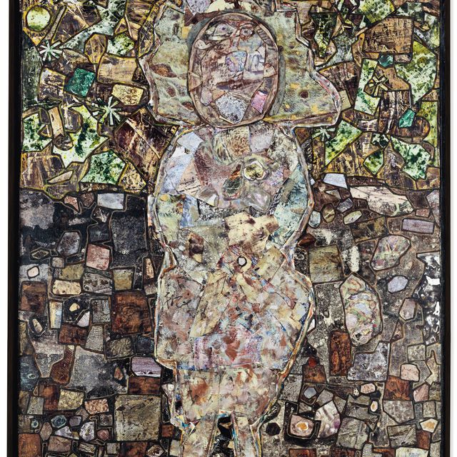 Jean Dubuffet — Мадам в саду (Дама в саду)