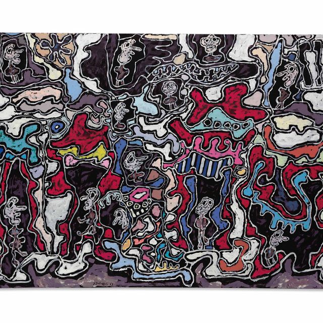 Jean Dubuffet — Улица л'Турлупе
