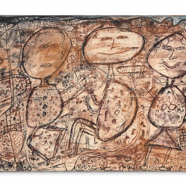 Jean Dubuffet — La Vie Agreste (Сельская жизнь)