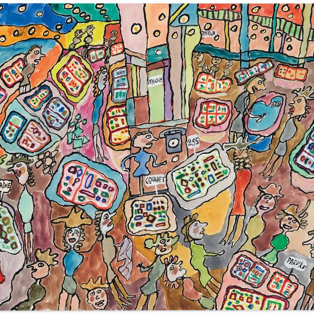 Jean Dubuffet — Бон Марше II