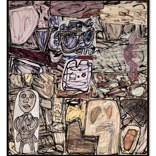 Jean Dubuffet — Среда обитания сына-секретера