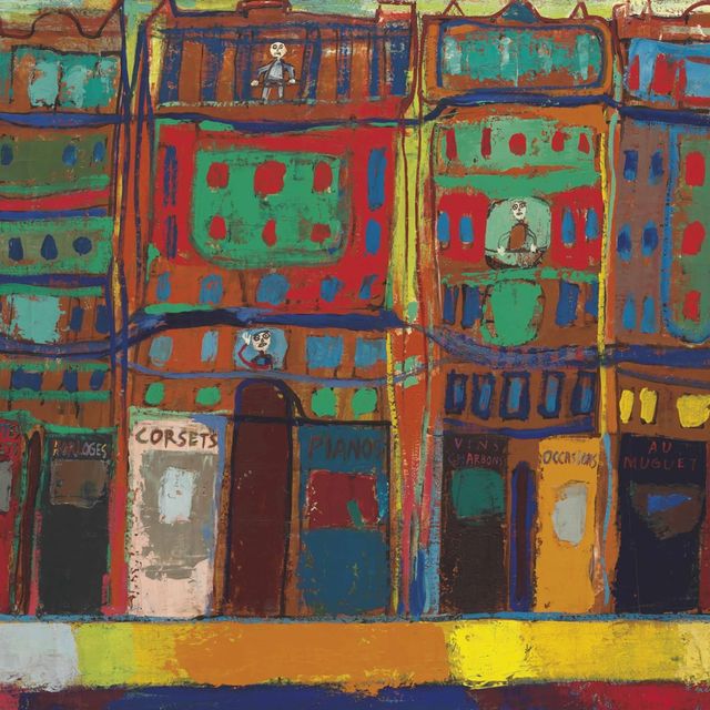 Jean Dubuffet — Улица Парижа, улица малой коммерции