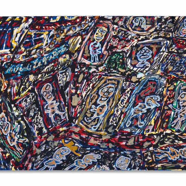 Jean Dubuffet — Улица Монмартр (ла Пальтек)