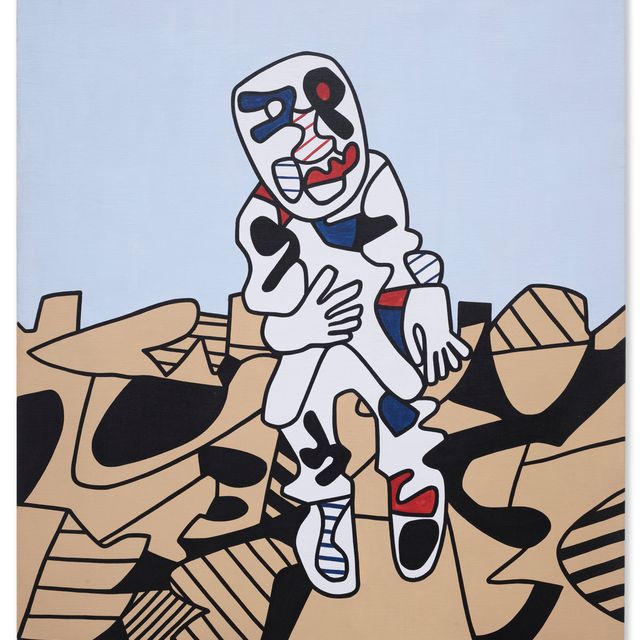 Jean Dubuffet — Марш в Кампань