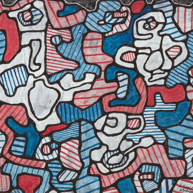 Jean Dubuffet — Кафе "Тассе и сукриер" Я