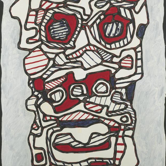 Jean Dubuffet — Решо-Четыре в одном