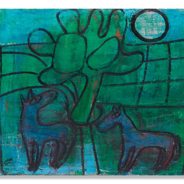 Jean Dubuffet — Шевроле а-ля лунь