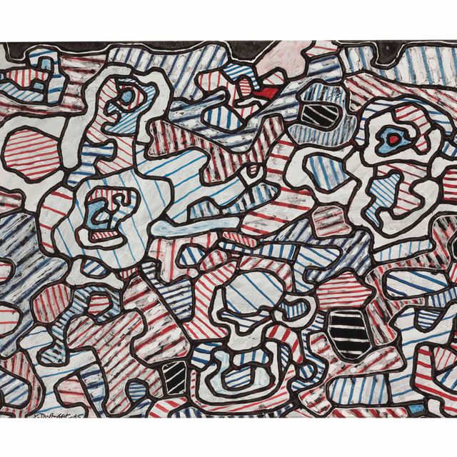 Jean Dubuffet — Кафе, тассе и соусупе, более сочное