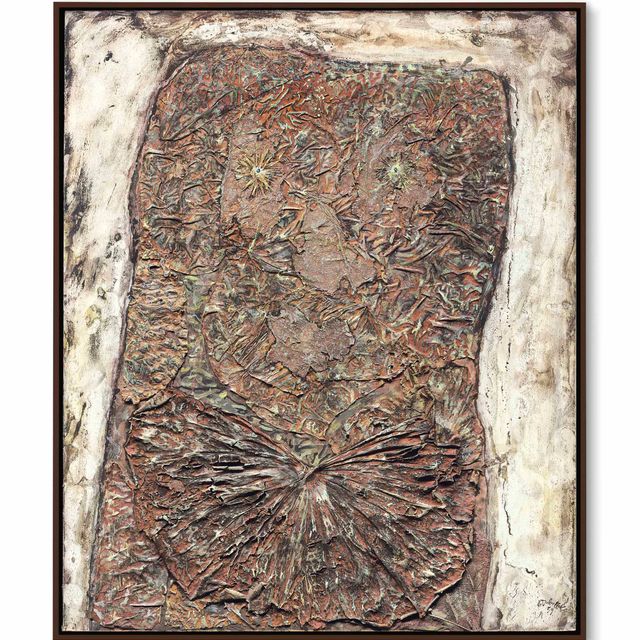 Jean Dubuffet — Горжетка спереди (гофрированный воротник)
