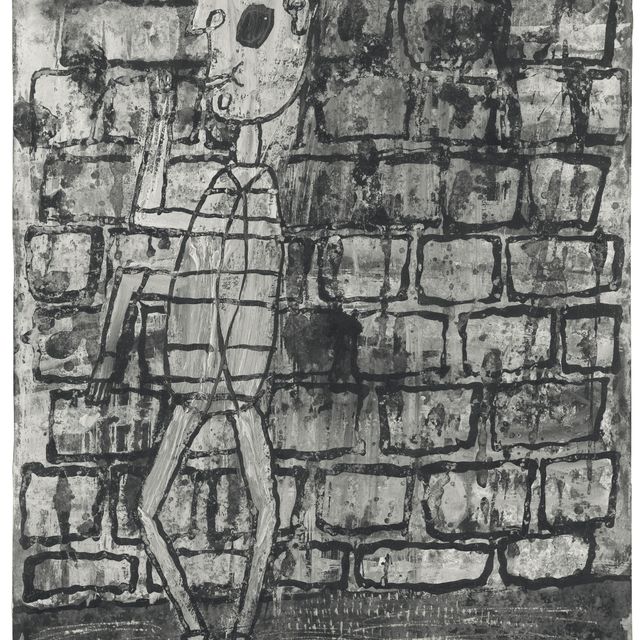 Jean Dubuffet — Танцор до утра