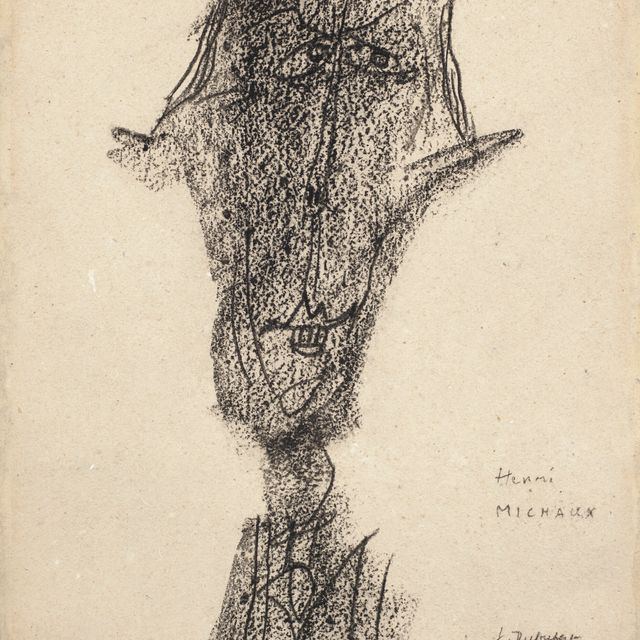 Jean Dubuffet — Мама с фасадом от Мишо