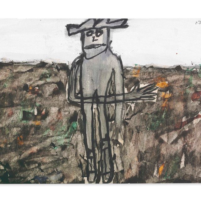 Jean Dubuffet — L'Ambulant (Странник)