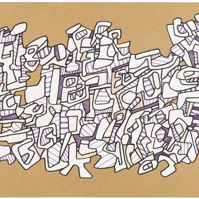 Jean Dubuffet — Полиморфизм XIII
