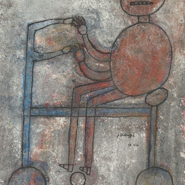Jean Dubuffet — Велосипедист