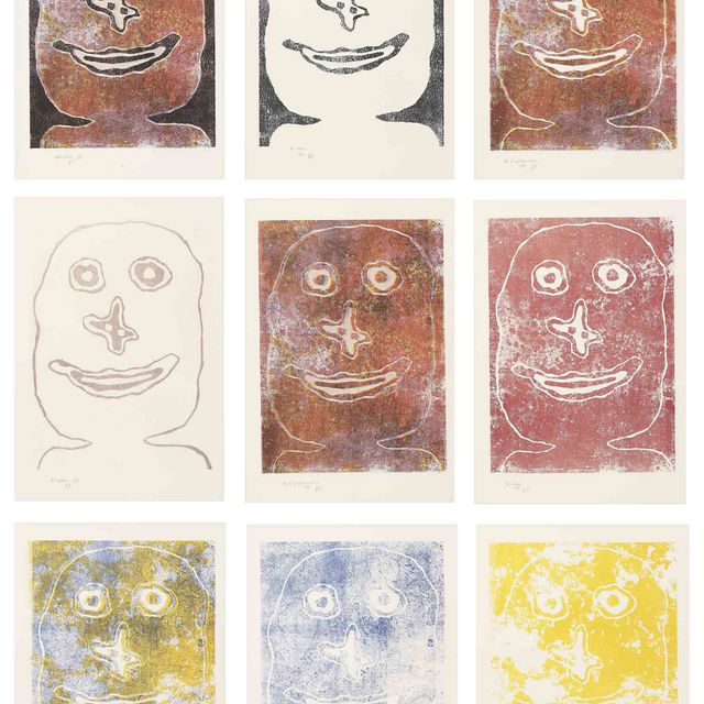 Jean Dubuffet — Сурье (W. 812; S. 561)
