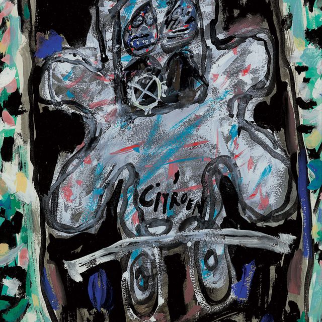 Jean Dubuffet — Citroën blanche а-ля черный маршрут