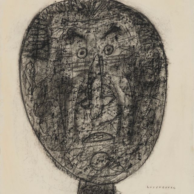 Jean Dubuffet — Портрет Жана Поля Хана