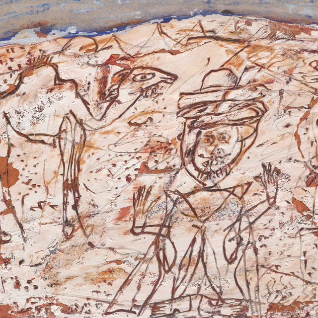 Jean Dubuffet — Араб и Шамо