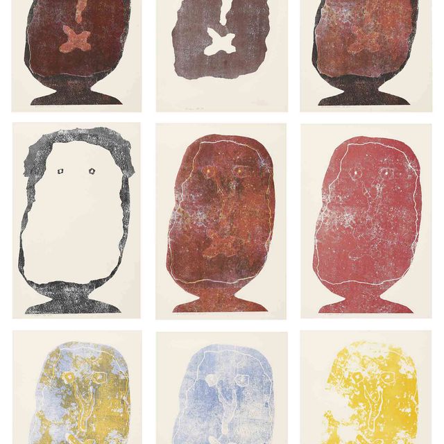 Jean Dubuffet — Энфлексия III (W. 815; S. 565)